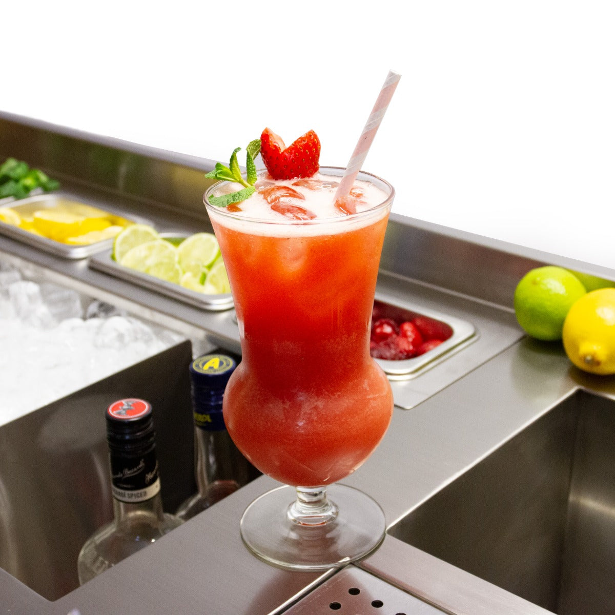 KuKoo Dubbel Cocktail Bar Station - Vrijstaand RVS