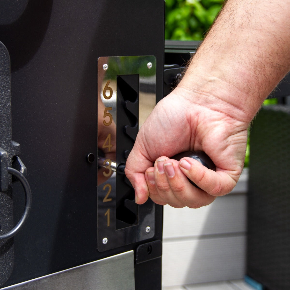 BBQ Grill Rookoven - XXL - Zwart