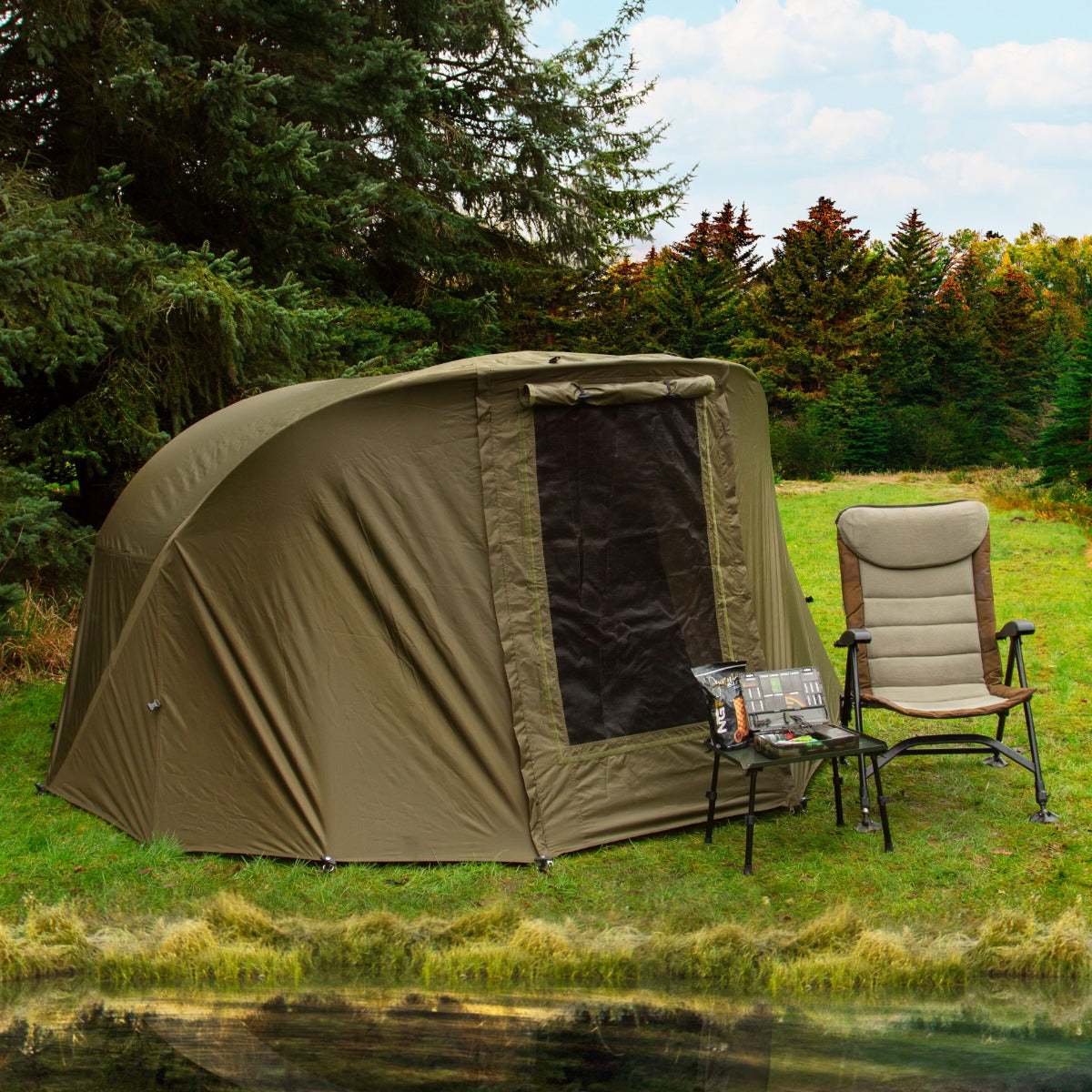Bivvy Karpertent + Overwrap - 2 Man - 300 x 305 x 150 cm