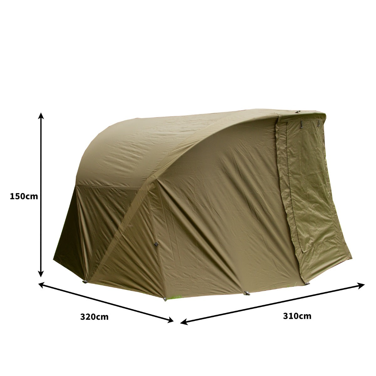 Bivvy Karpertent + Overwrap - 2 Man - 300 x 305 x 150 cm