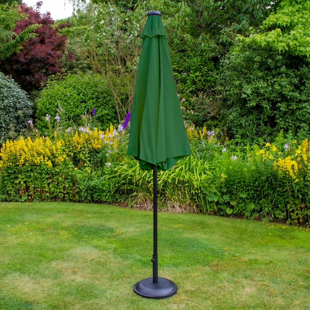 LED Parasol met Kantelfuntie 270 cm - Groen