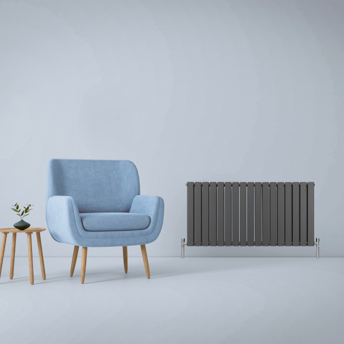Design Radiator - Antraciet - 600 mm x 1190 mm