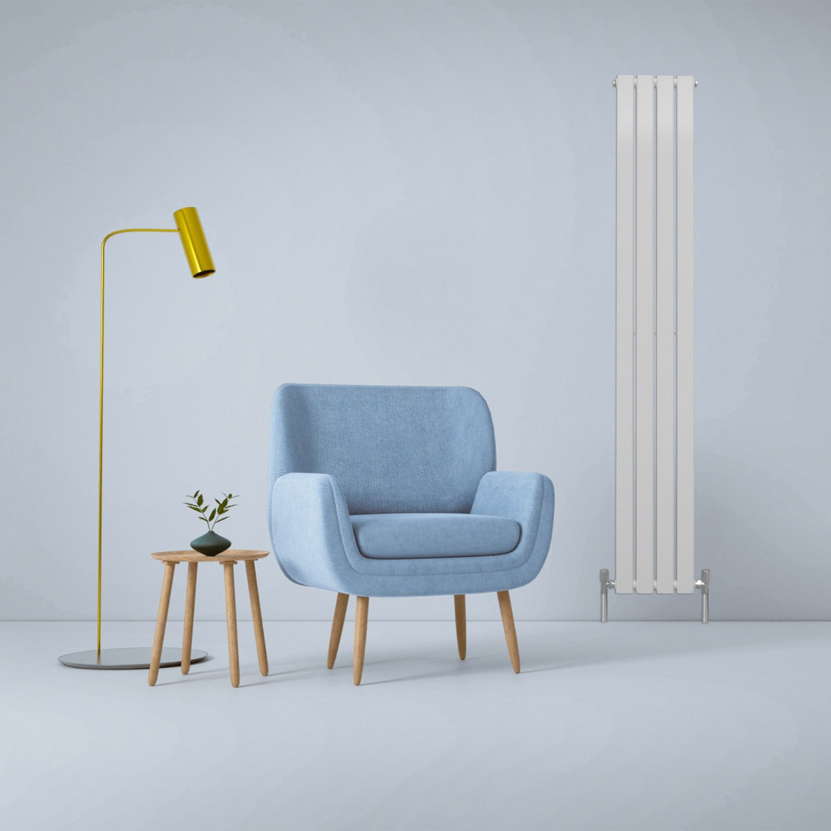 Design Radiator - Wit - 1800 mm x 280 mm