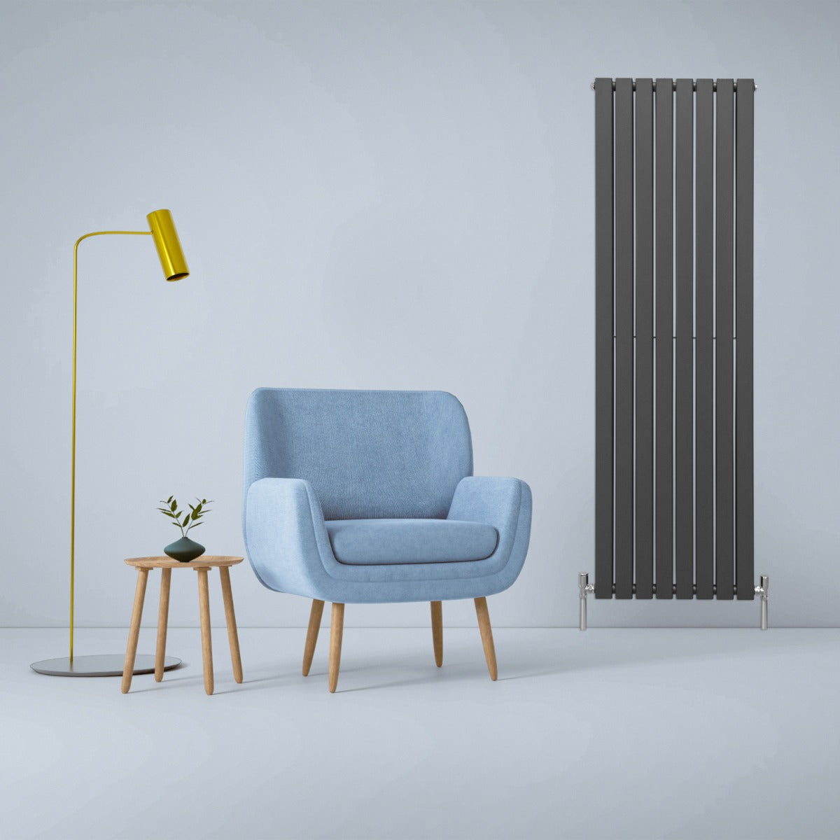 Design Radiator - Antraciet - 1800 mm x 560 mm