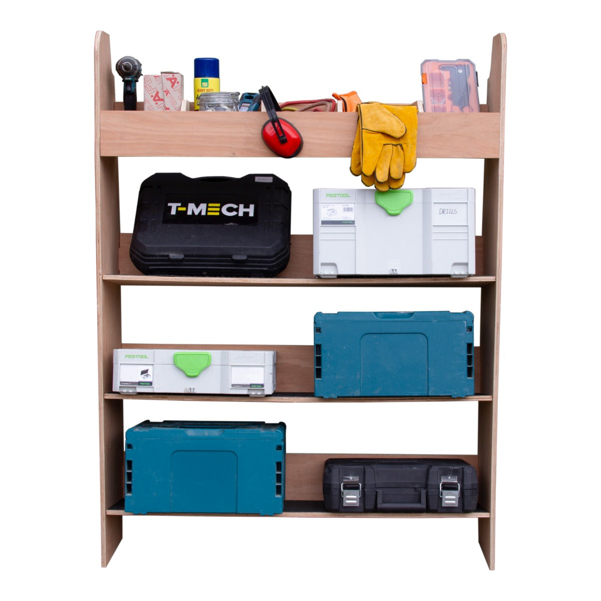 Ford Transit Custom Bedrijfswageninrichting Gereedschapskist