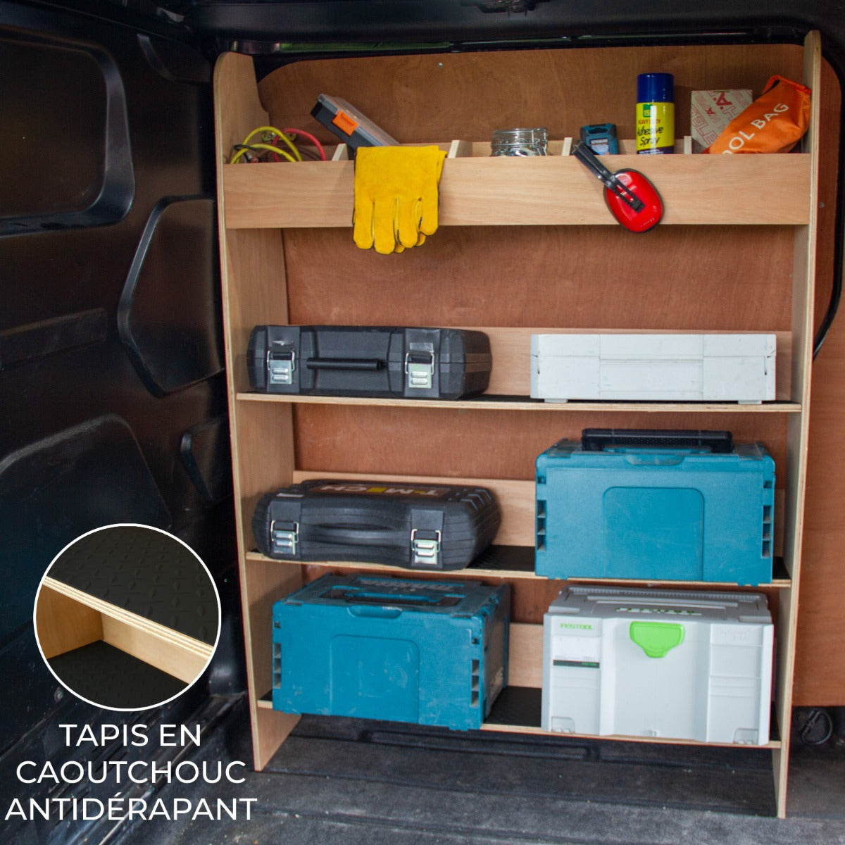 Ford Transit Custom Bedrijfswageninrichting Gereedschapskist