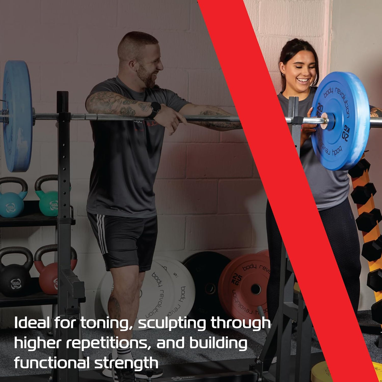 Body Revolution Olympische Halterstang 182cm