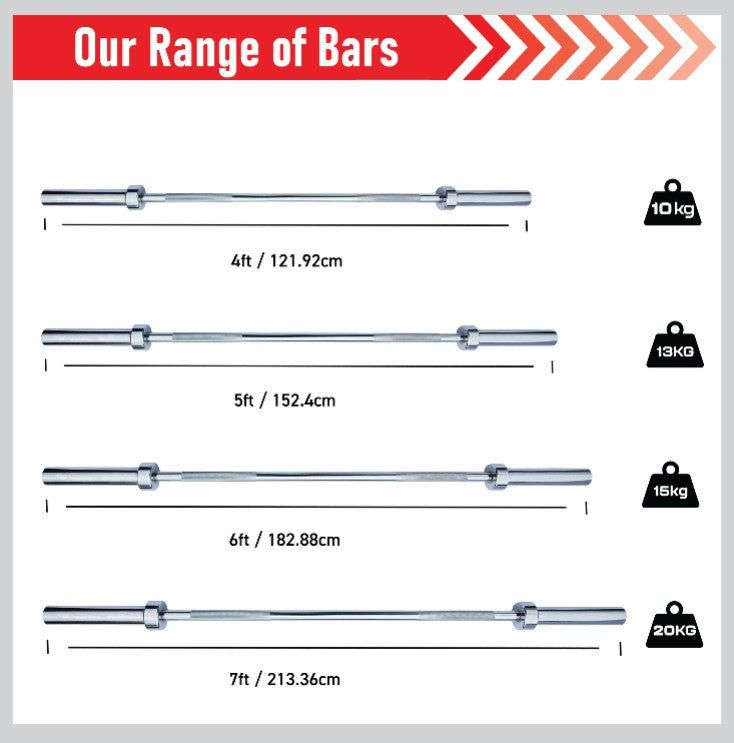 Body Revolution Olympische Halterstang 182cm