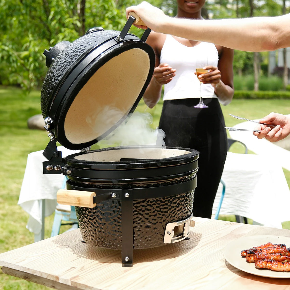 Kamado Houtskool BBQ - 40cm