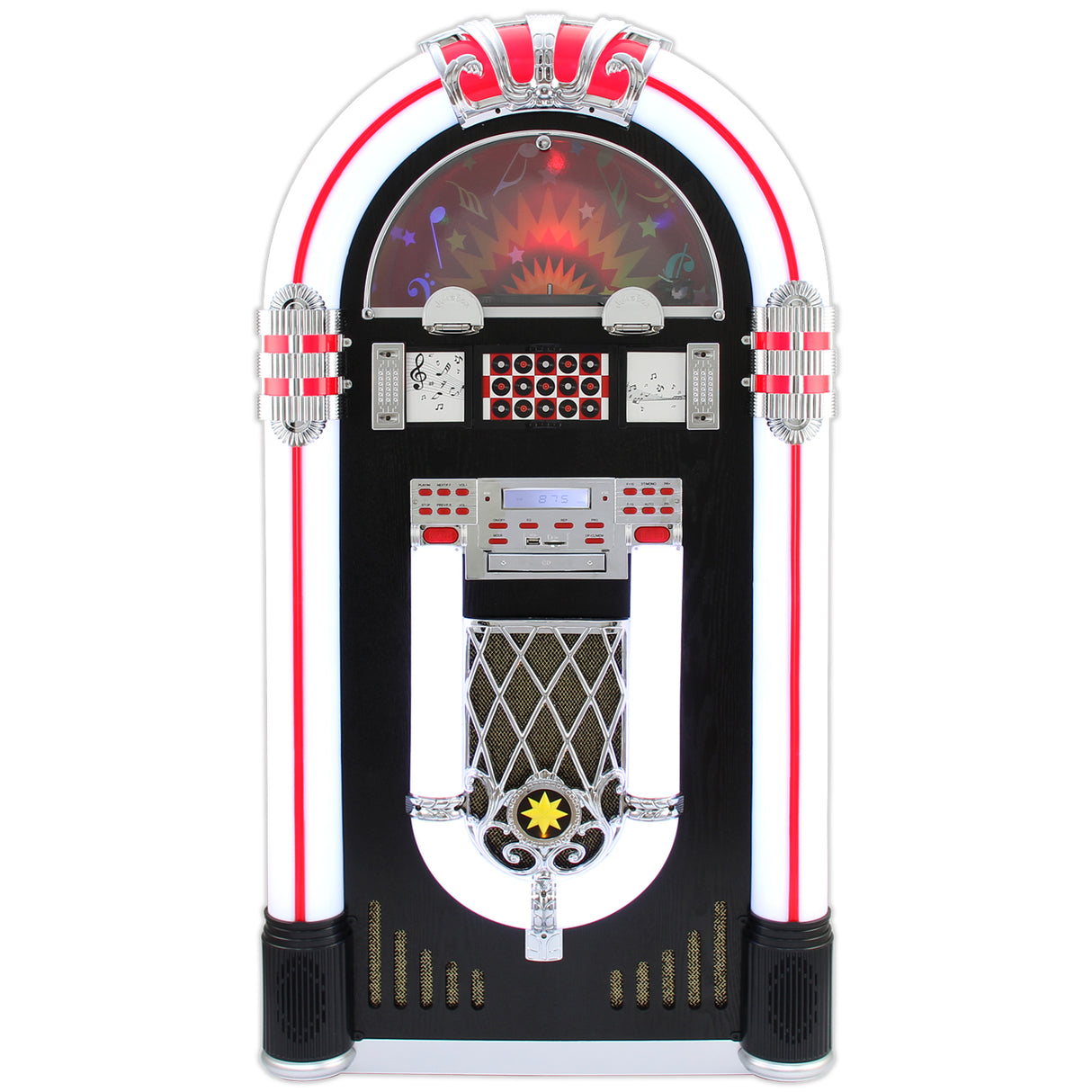 Vinyl Jukebox & CD-koffer