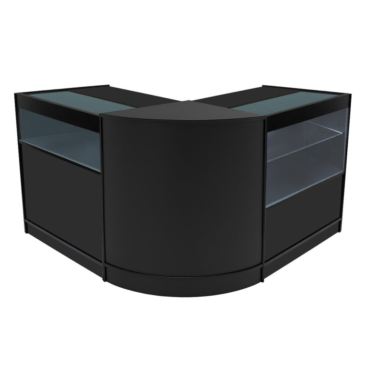 Adonis LED Winkel Toonbank Set B900, C900 & CM60 - Zwart