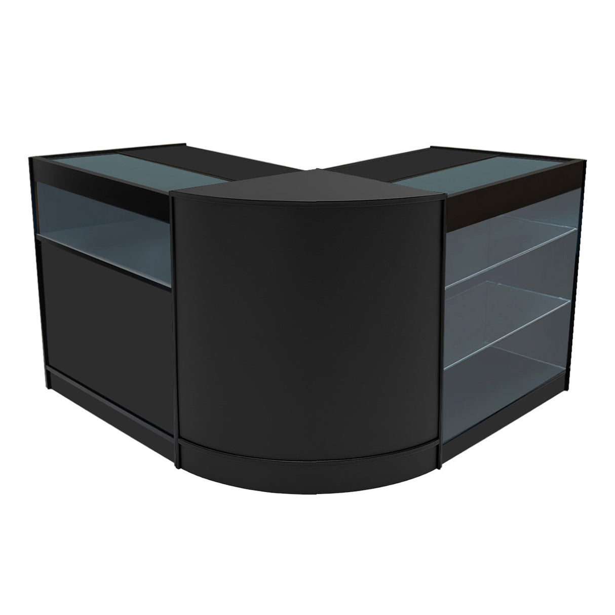 Triton LED Winkel Toonbank Set K900, B900 & CM60 - Zwart