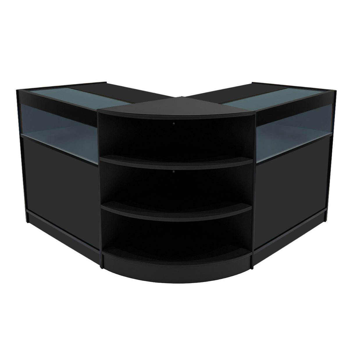 Theseus LED Winkel Toonbank Set LM60 & 2 x B900 - Zwart