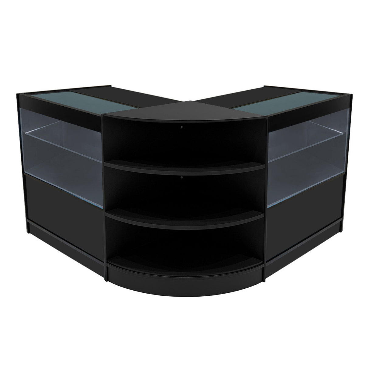 Andromeda LED Winkel Toonbank Set LM60 & 2 x C900 - Zwart