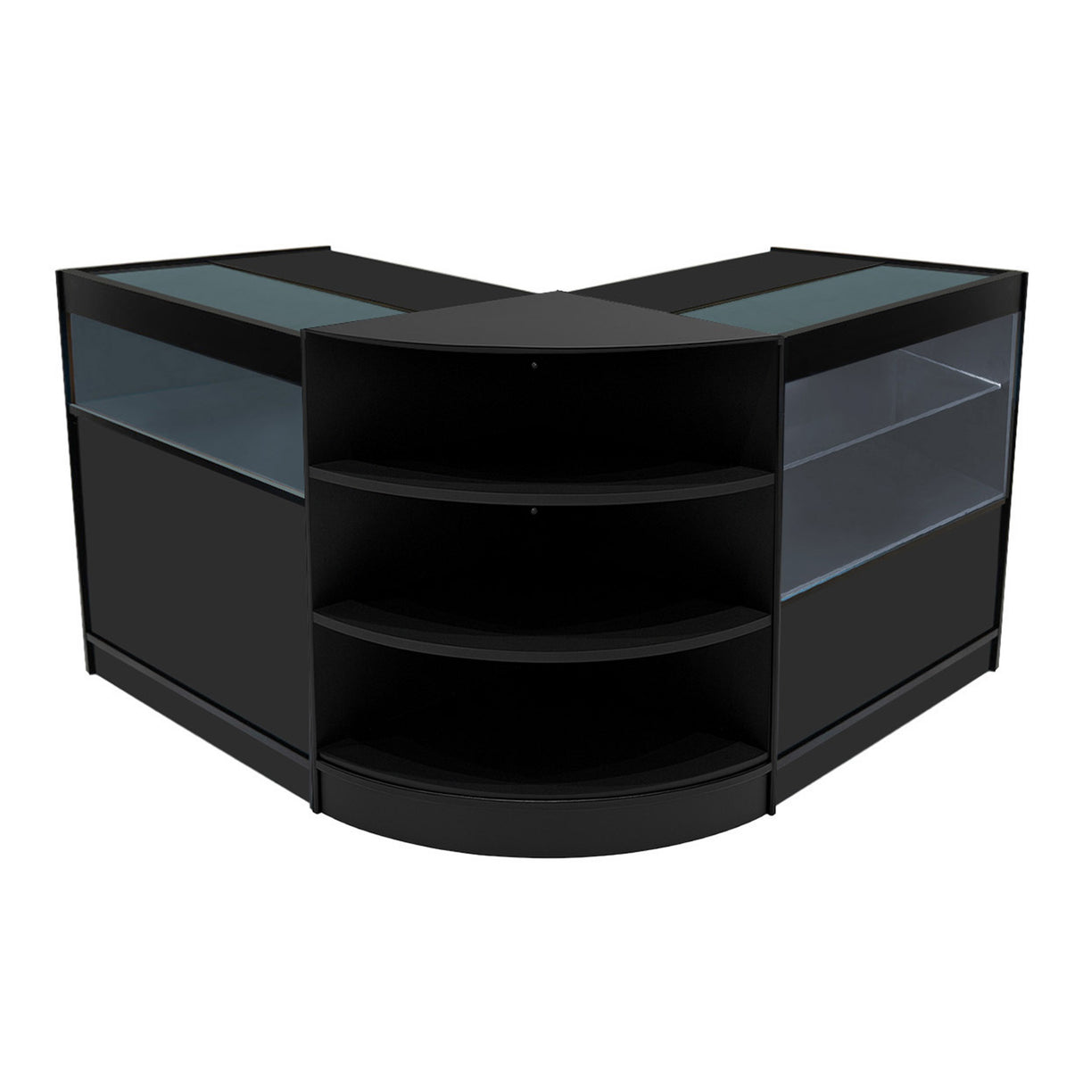 Harmonia LED Winkel Toonbank Set B900, C900 & LM60 - Zwart