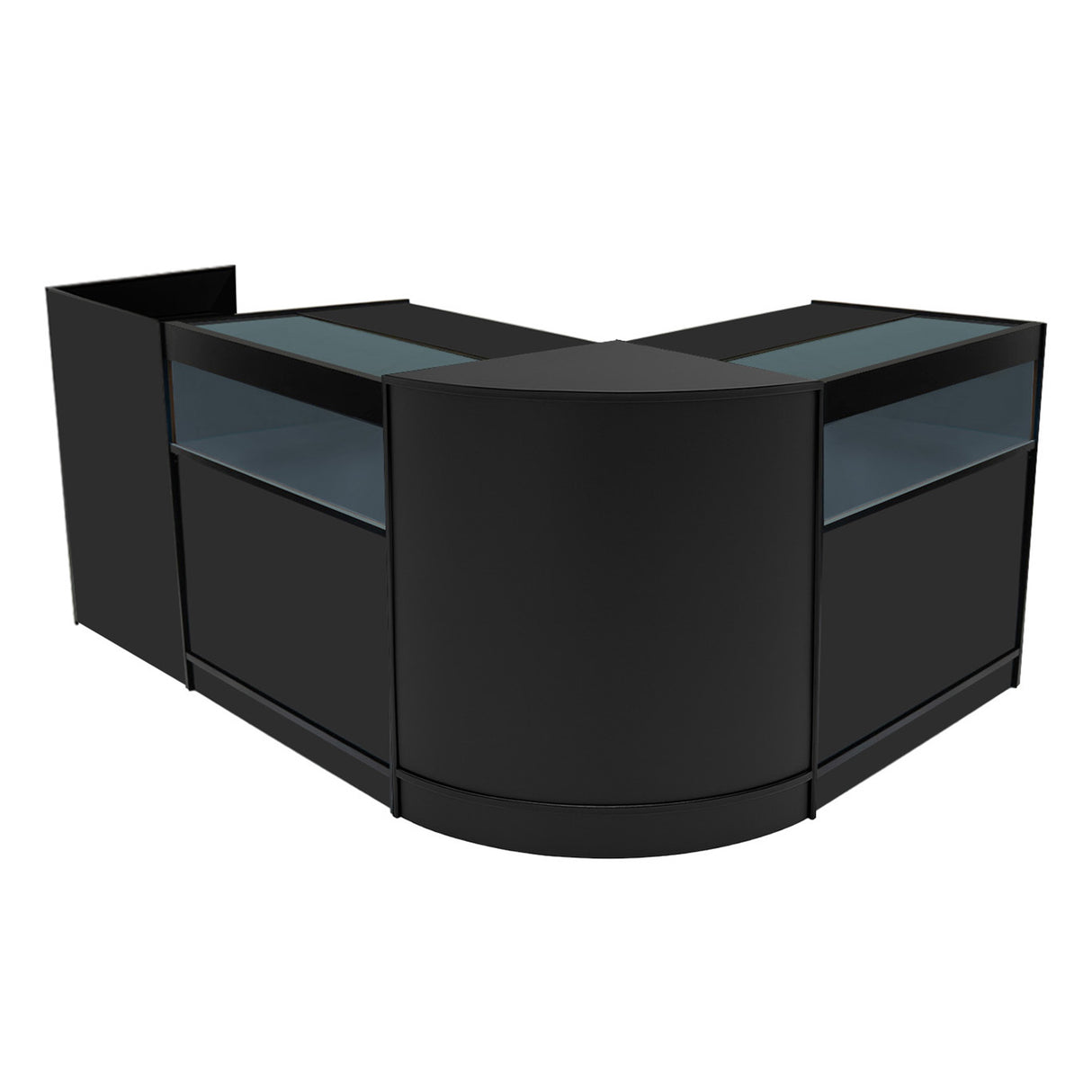 Luna LED Winkel Toonbank Set CM60, TB60 & 2 x B900 - Zwart