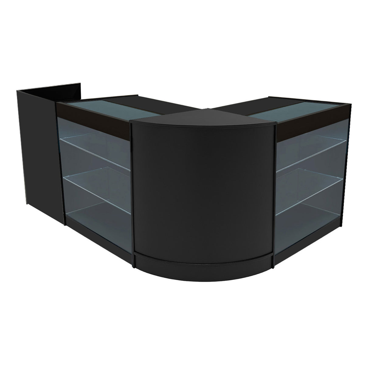 Aries LED Winkel Toonbank Set CM60, TB60 & 2 x K900 - Zwart