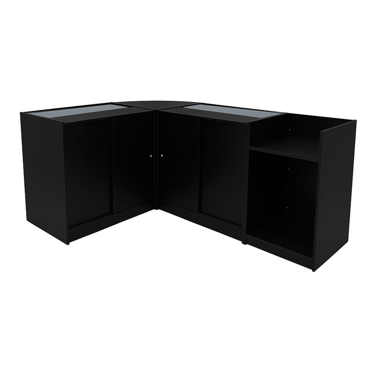 Eclipse LED Winkel Toonbank Set LM60, TB60 & 2 x C900 - Zwart