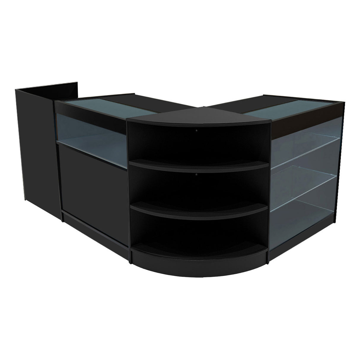 Hyperion LED Winkel Toonbank Set K900, B900, TB60 & LM60 - Zwart