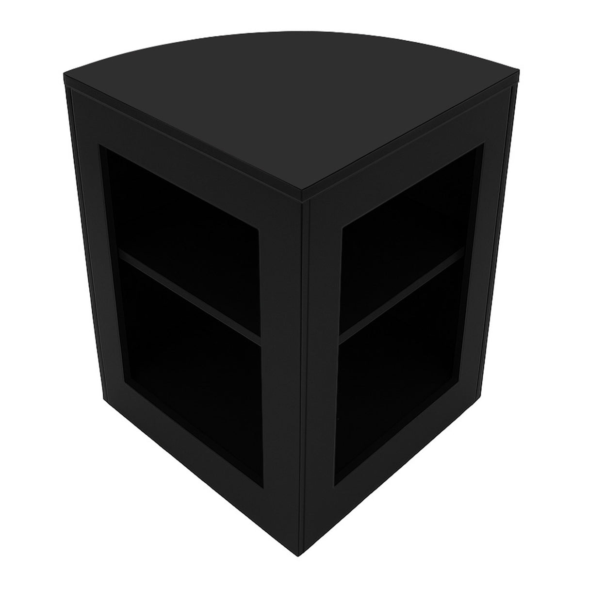 Adonis LED Winkel Toonbank Set B1200, C1200 & CM60 - Zwart