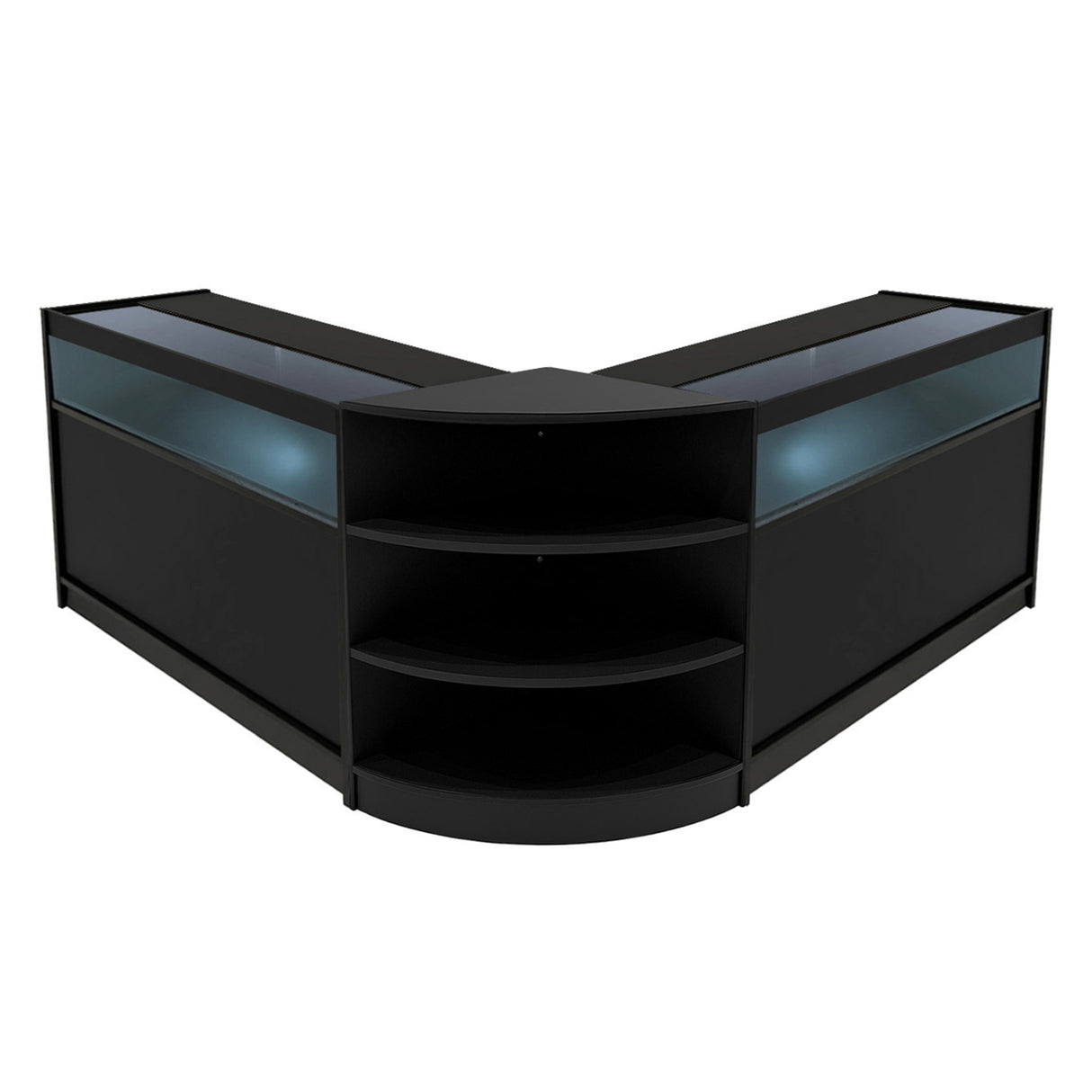 Theseus LED Winkel Toonbank Set LM60 & 2 x B1200 - Zwart