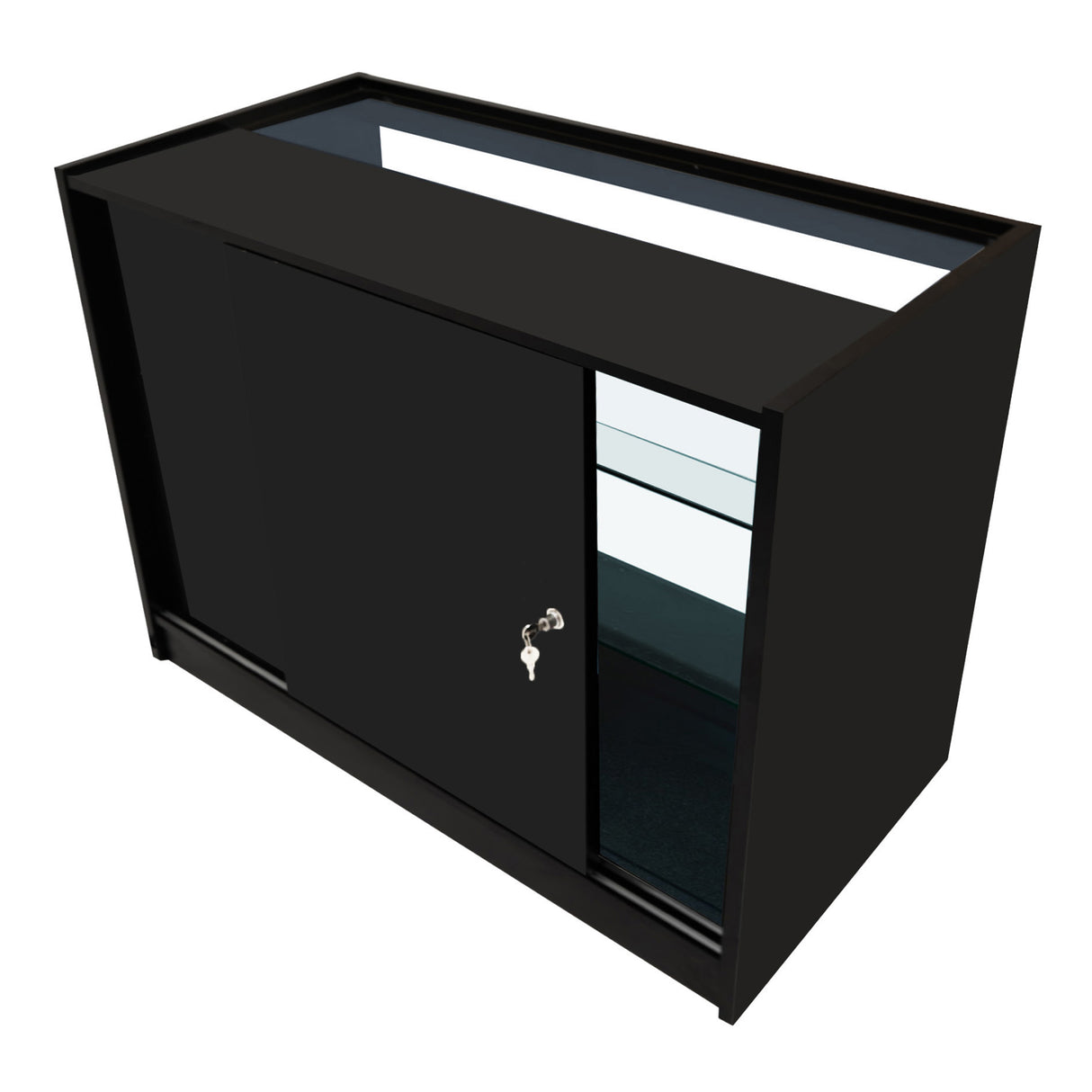 Aries LED Winkel Toonbank Set CM60, TB60 & 2 x K1200 - Zwart