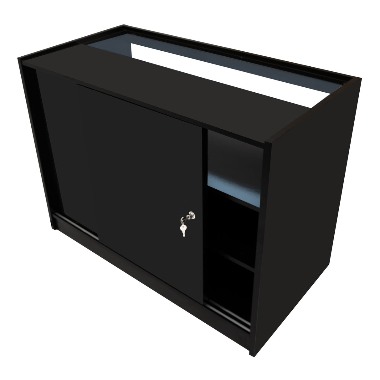 Hyperion LED Winkel Toonbank Set K1200, B1200, TB60 & LM60 - Zwart