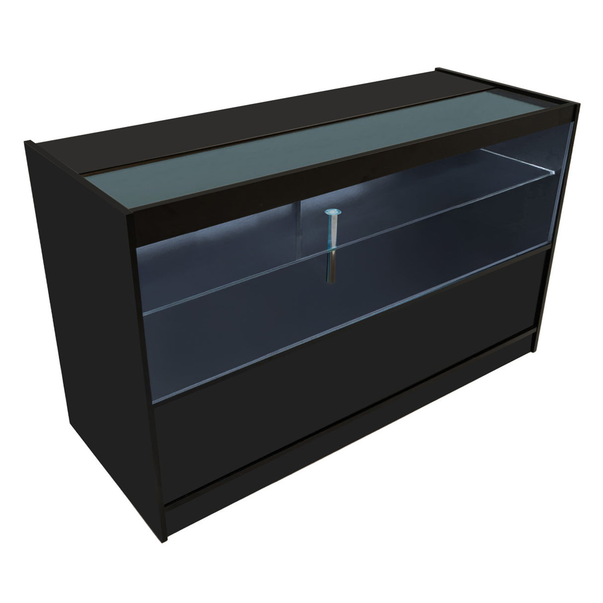 Hera LED Winkel Toonbank Set K1500, C1500 & CM60 - Zwart