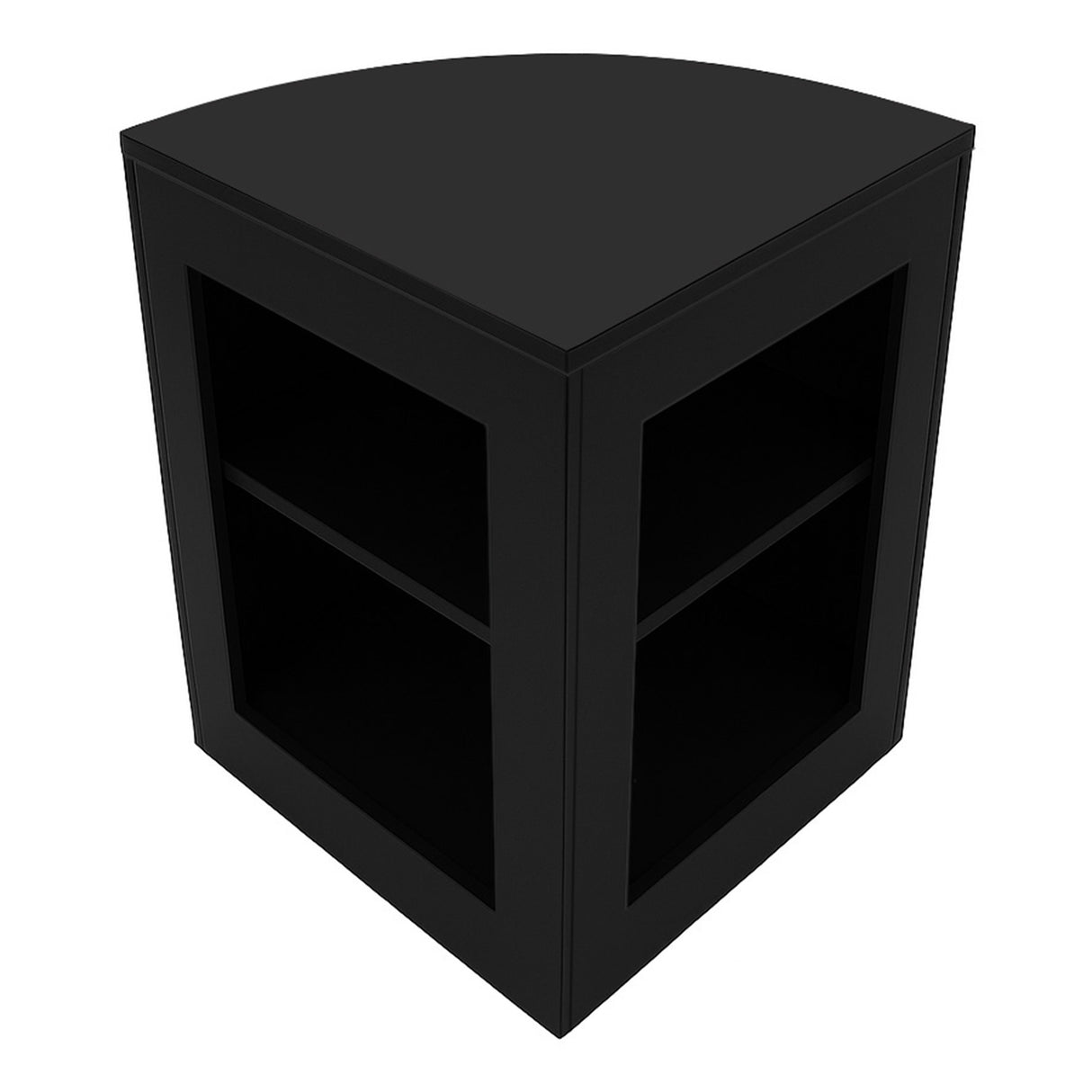 Luna LED Winkel Toonbank Set CM60, TB60 & 2 x B1500 - Zwart