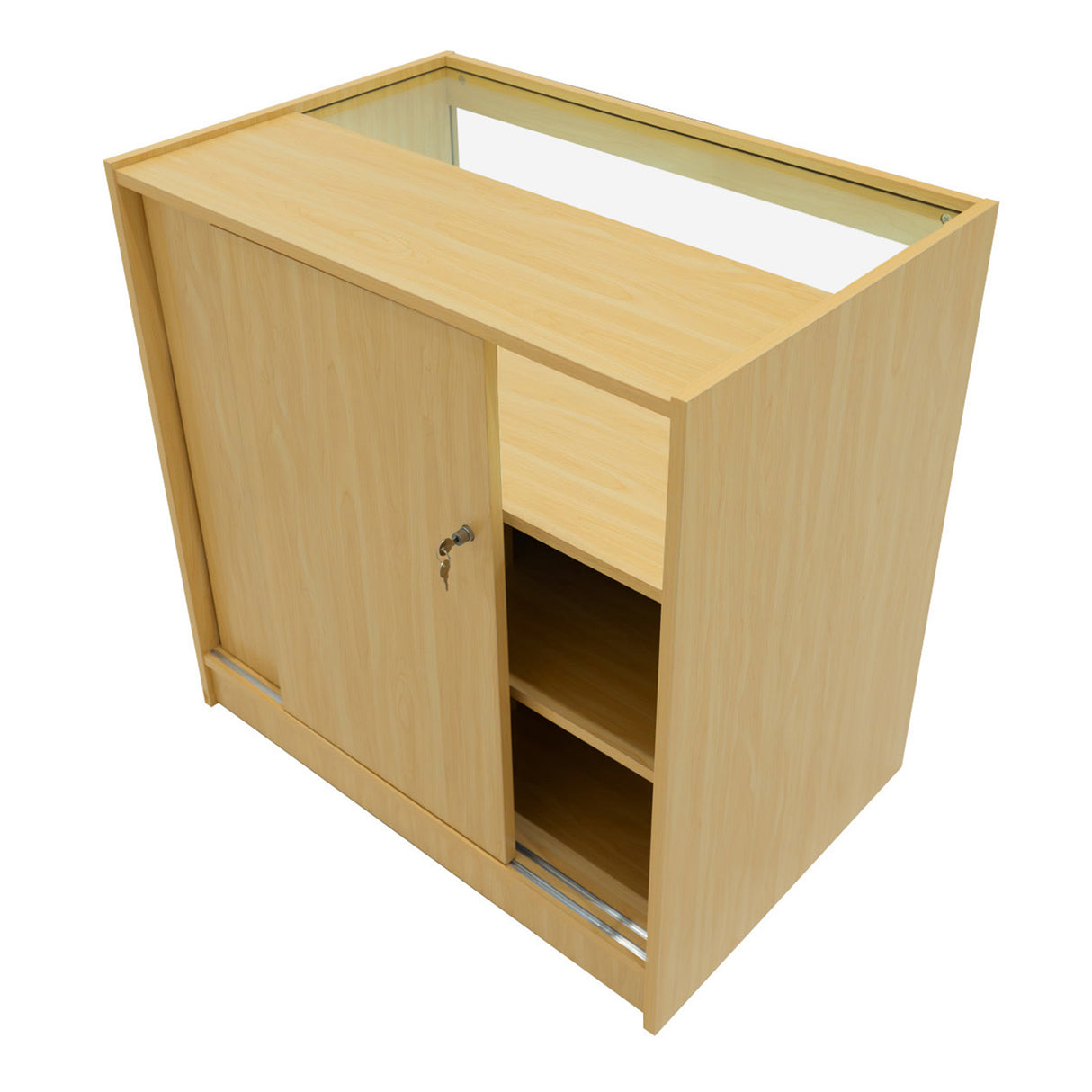 Iris LED Winkel Toonbank Set CM60 & 2 x B900 - Esdoorn