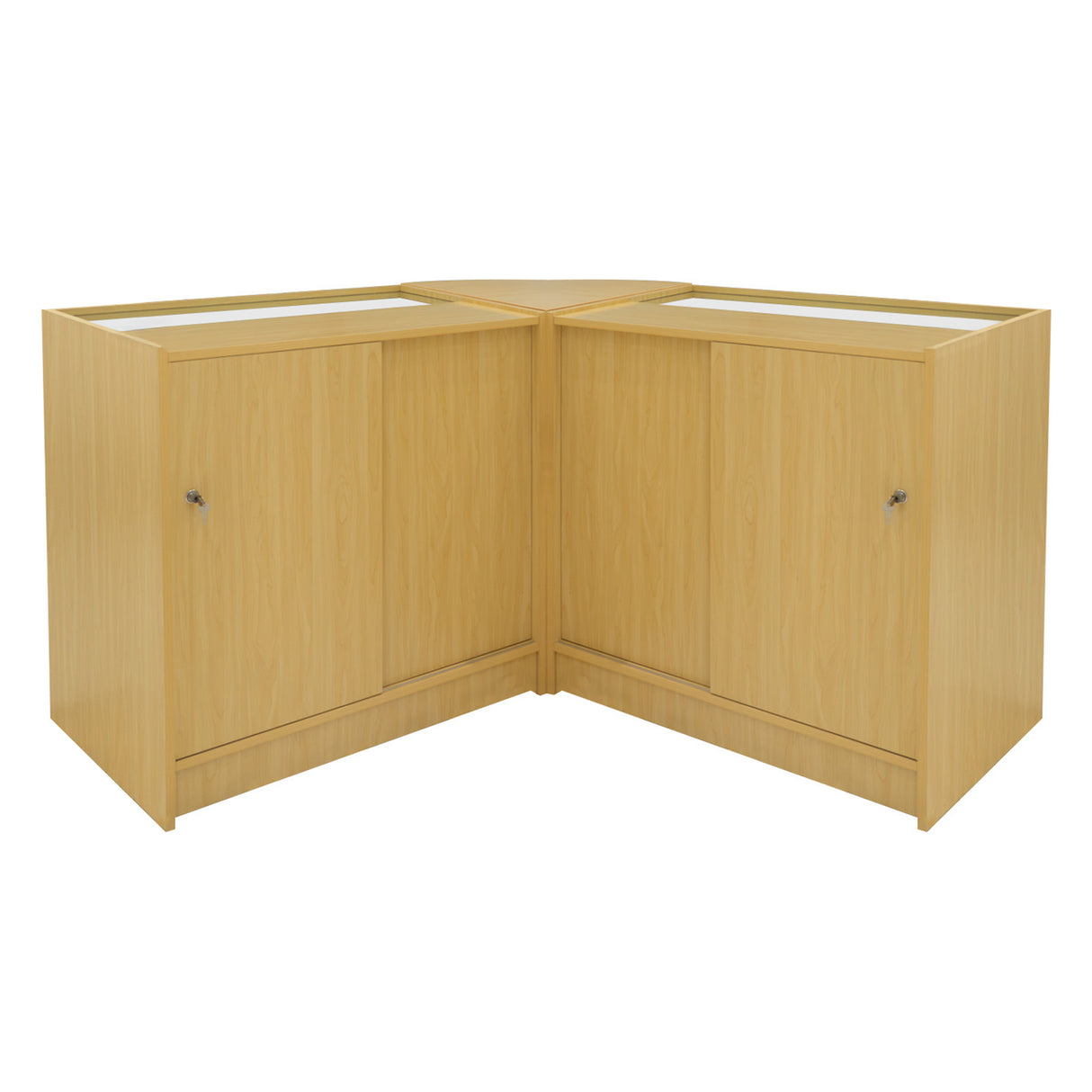 Adonis LED Winkel Toonbank Set B900, C900 & CM60 - Esdoorn