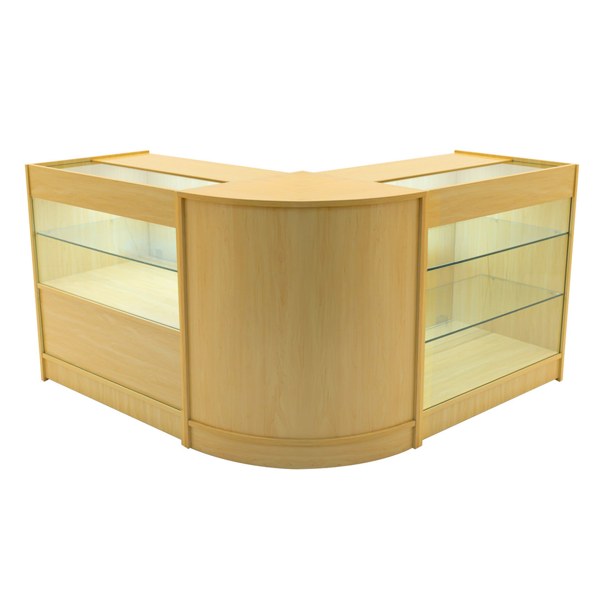 Hera LED Winkel Toonbank Set K900, C900 & CM60 - Esdoorn