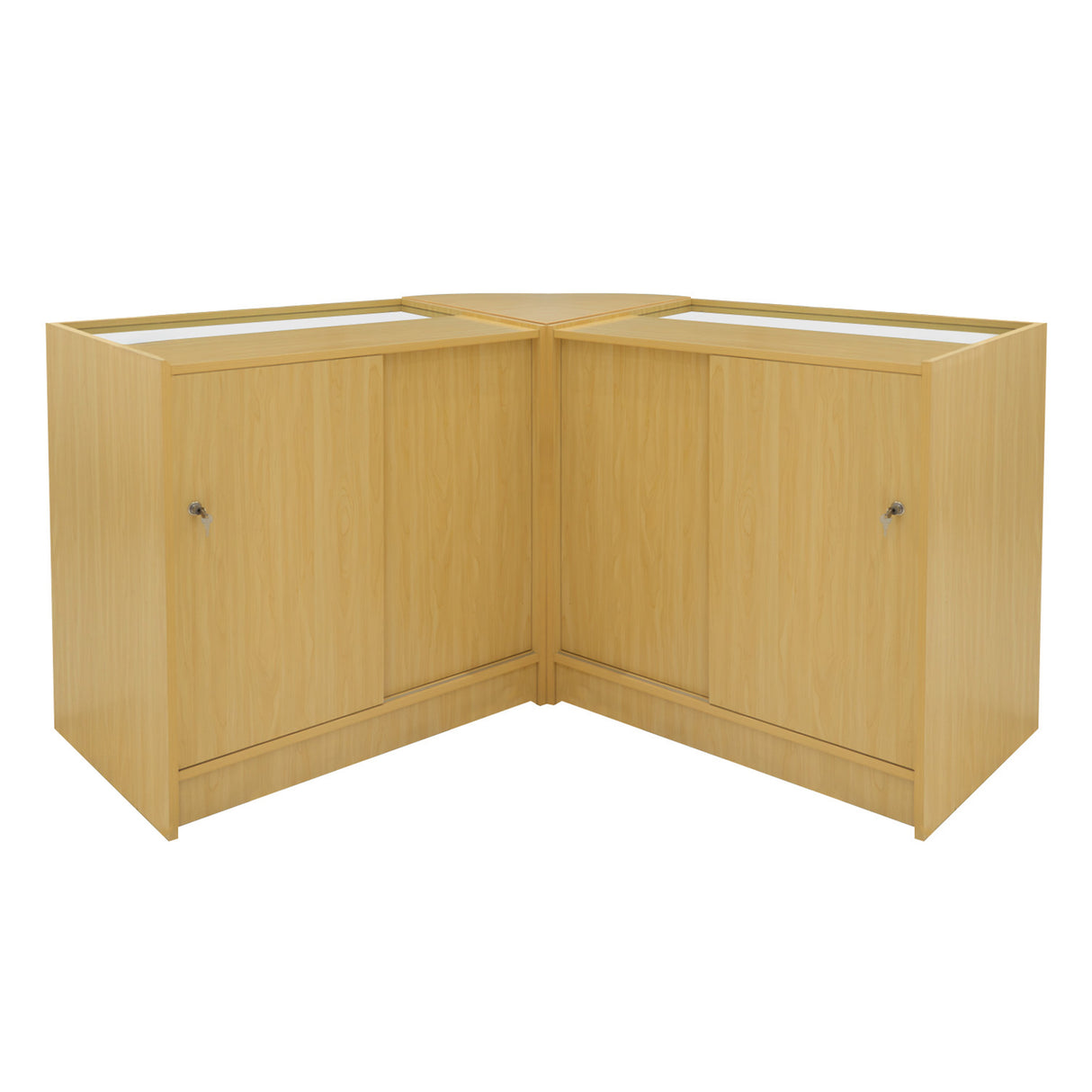 Theseus LED Winkel Toonbank Set LM60 & 2 x B900 - Esdoorn