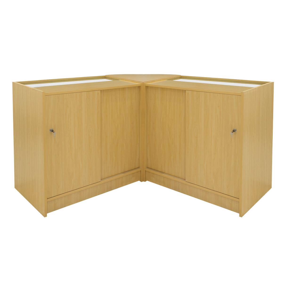 Apollo LED Winkel Toonbank Set LM60 & 2 x K900 - Esdoorn