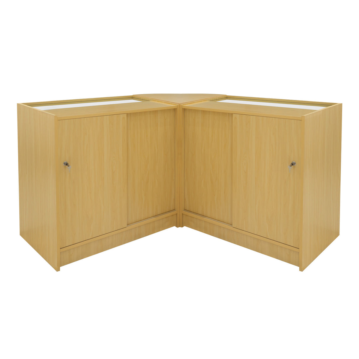 Harmonia LED Winkel Toonbank Set B900, C900 & LM60 - Esdoorn