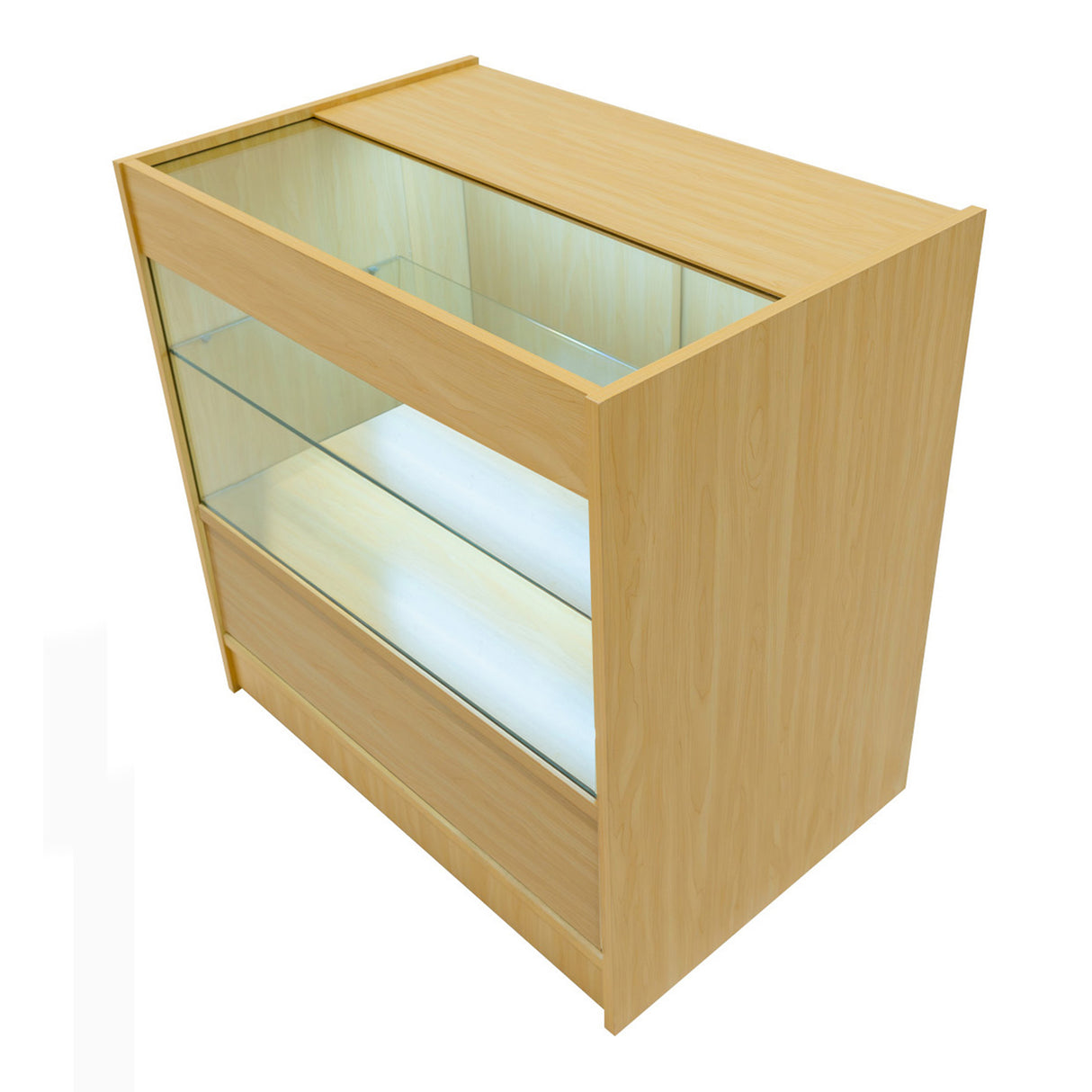 Harmonia LED Winkel Toonbank Set B900, C900 & LM60 - Esdoorn