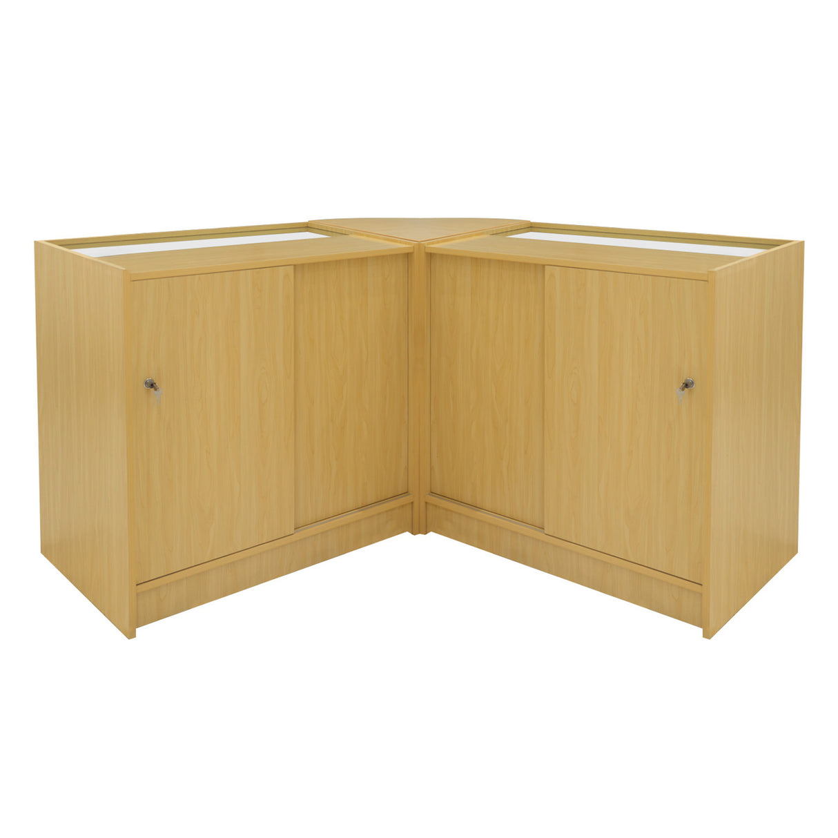 Demeter LED Winkel Toonbank Set K900, B900 & LM60 - Esdoorn