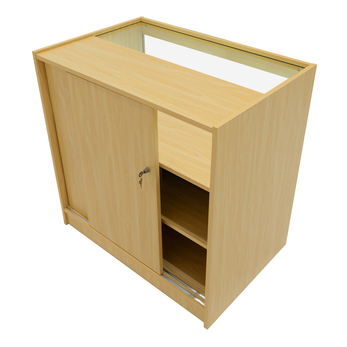 Gravity LED Winkel Toonbank Set B900, C900, TB60 & CM60 - Esdoorn