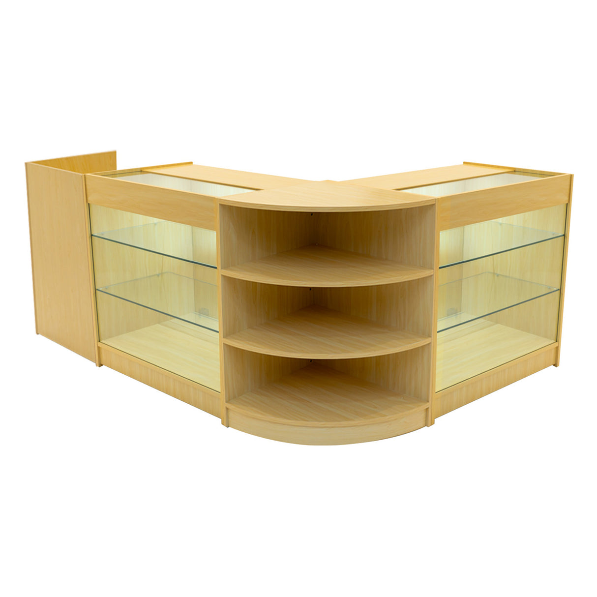 Astro LED Winkel Toonbank Set LM60, TB60 & 2 x K900 - Esdoorn