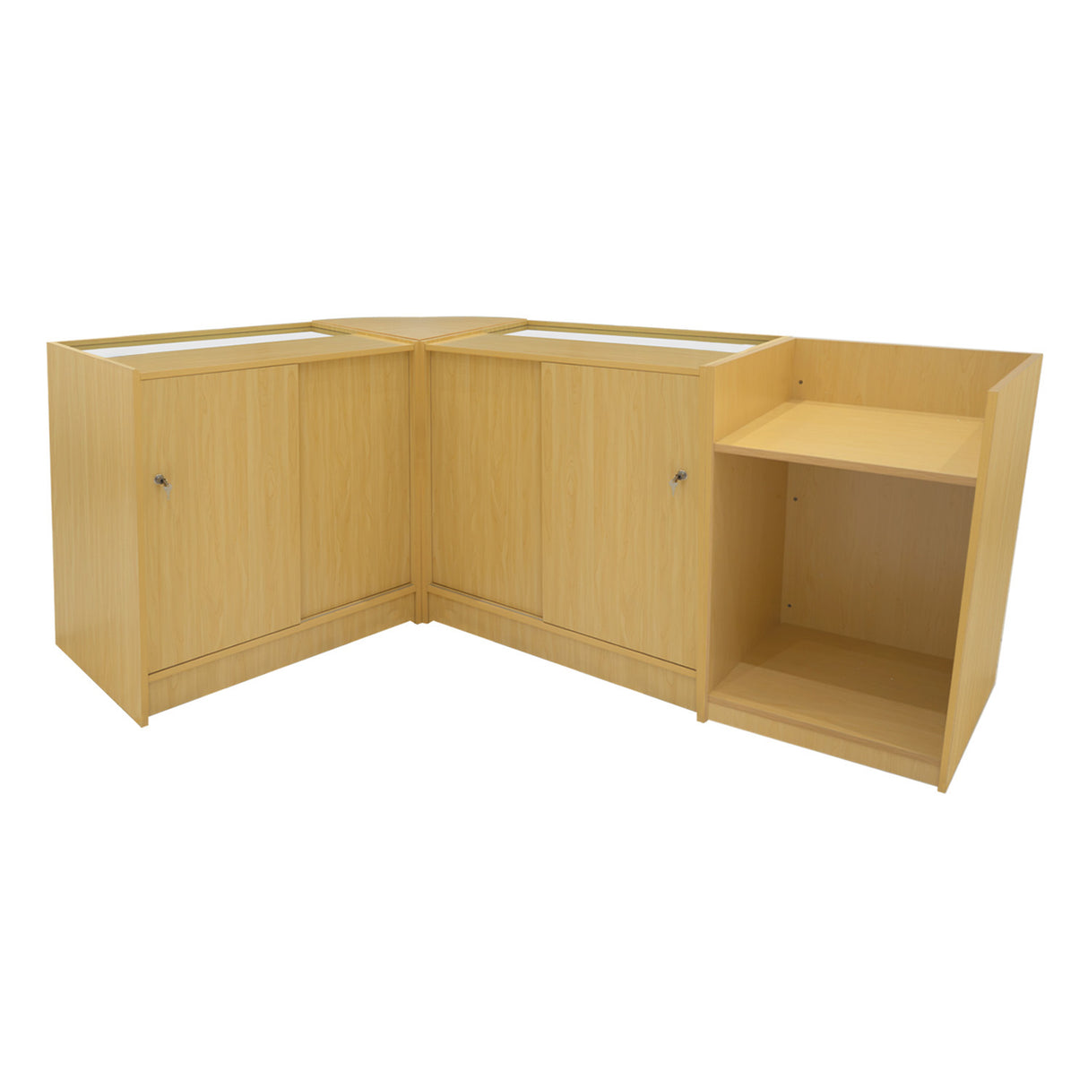 Astro LED Winkel Toonbank Set LM60, TB60 & 2 x K900 - Esdoorn