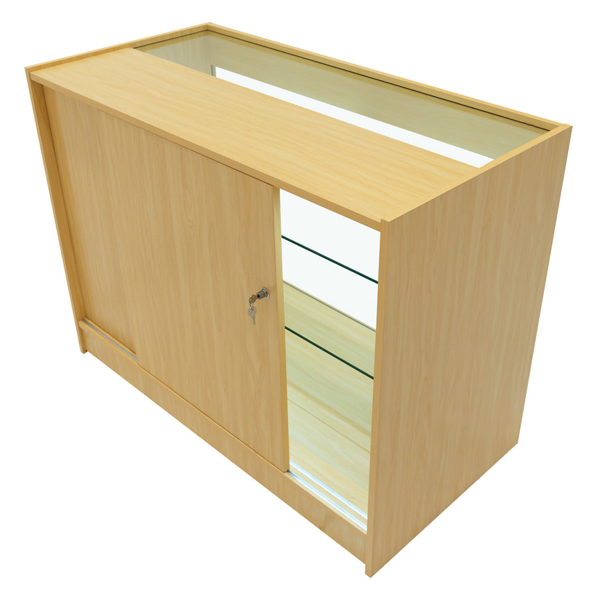 Triton LED Winkel Toonbank Set K1200, B1200 & CM60 - Esdoorn