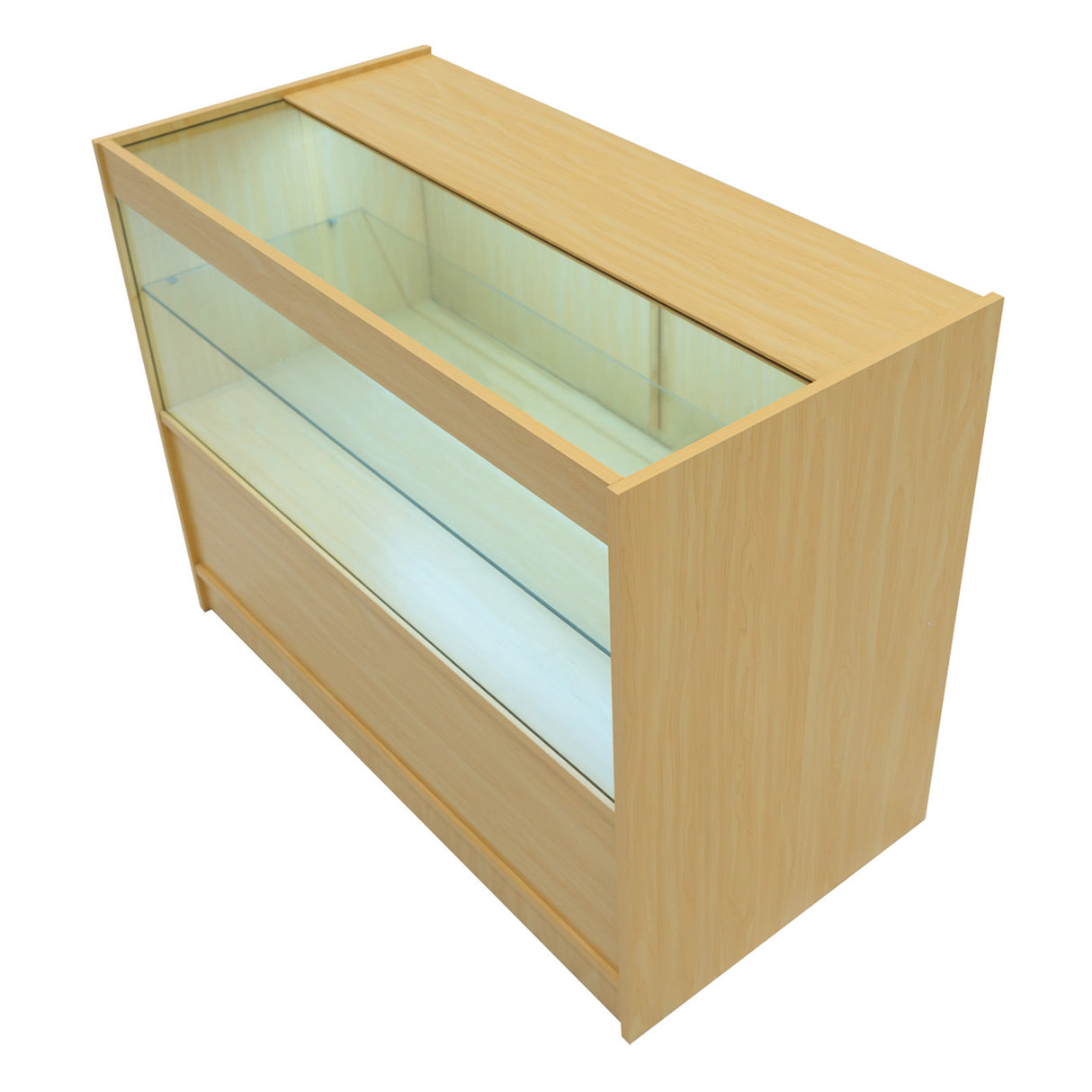 Vega LED Winkel Toonbank Set K1200, C1200, TB60 & CM60 - Esdoorn