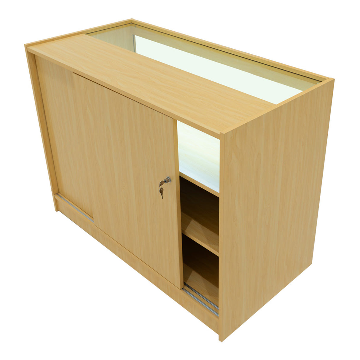 Sagittarius LED Winkel Toonbank Set LM60, TB60 & 2 x B1200 - Esdoorn