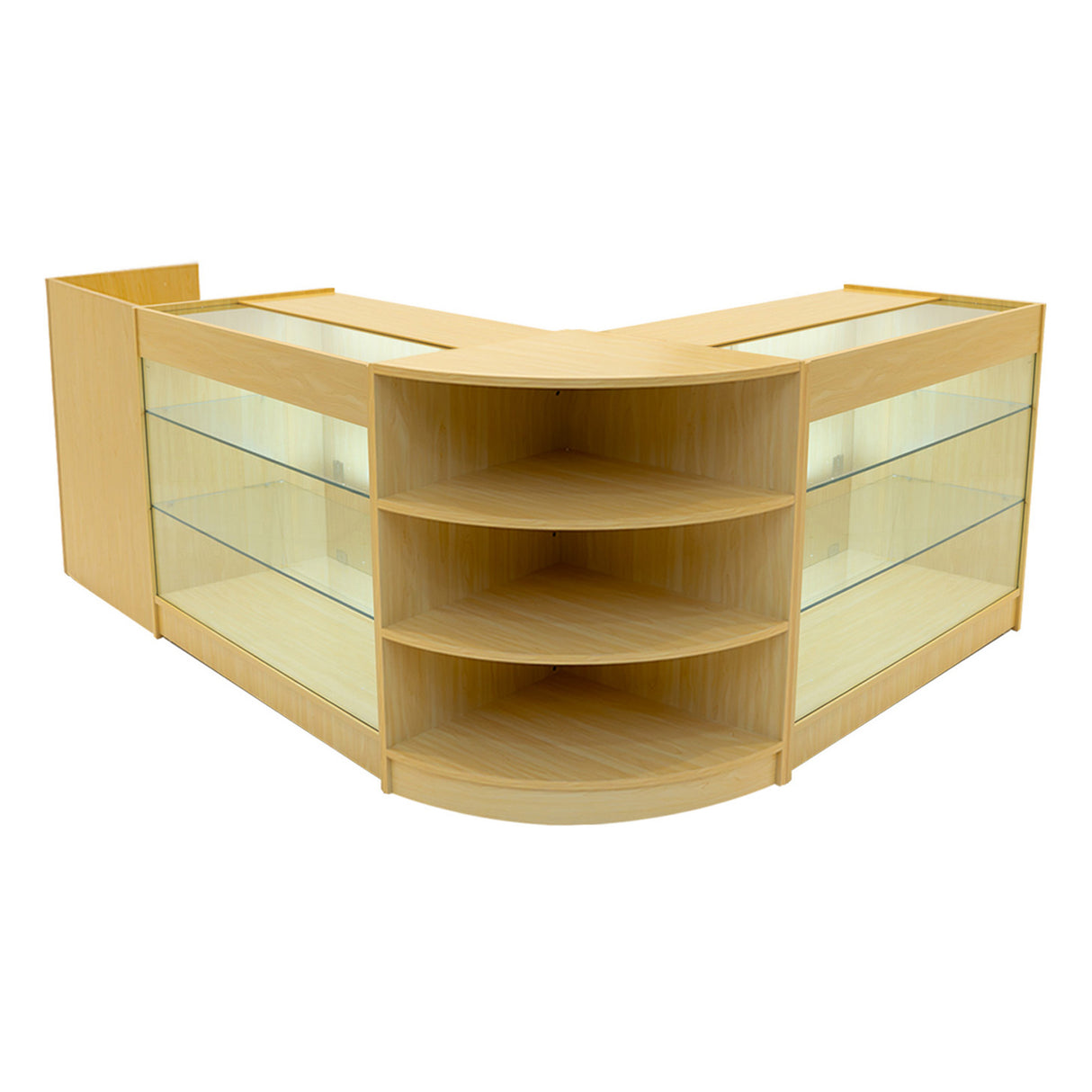 Astro LED Winkel Toonbank Set LM60, TB60 & 2 x K1200 - Esdoorn