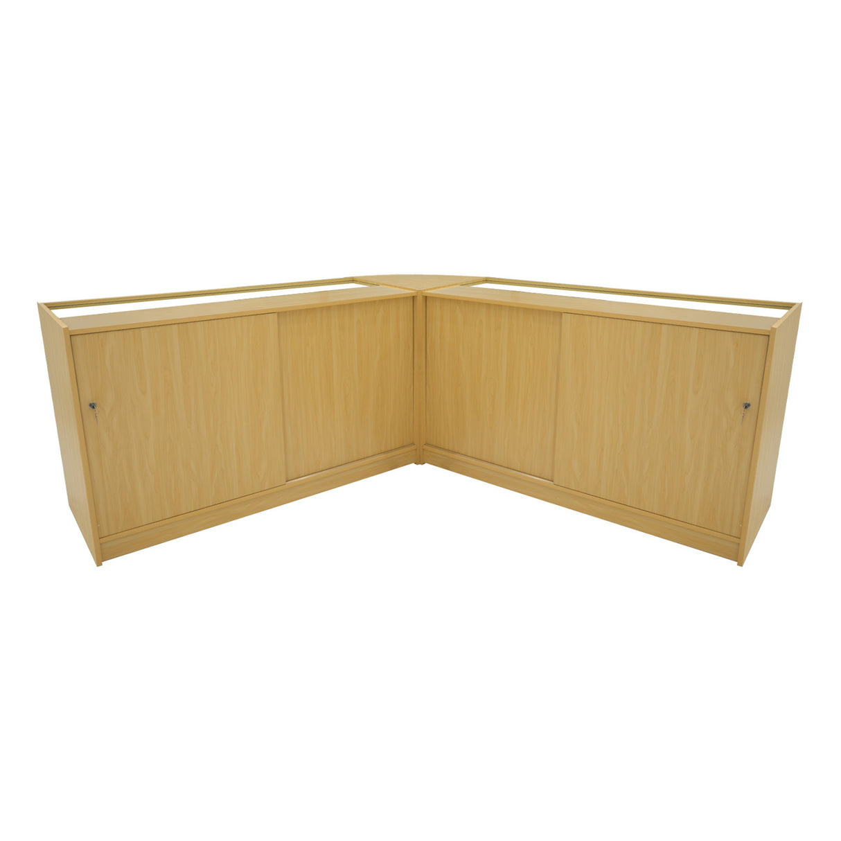 Andromeda LED Winkel Toonbank Set LM60 & 2 x C1500 - Esdoorn