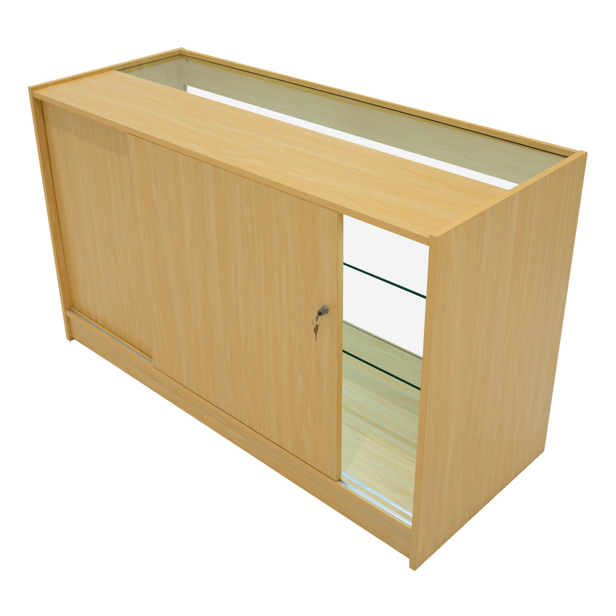 Vega LED Winkel Toonbank Set K1500, C1500, TB60 & CM60 - Esdoorn