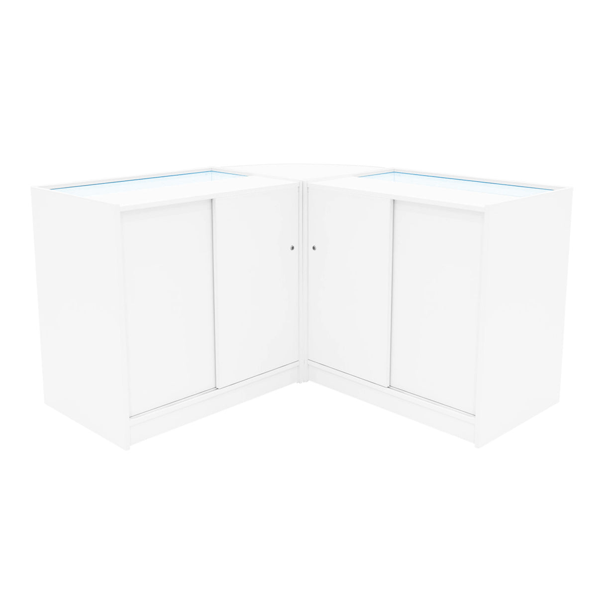 Triton LED Winkel Toonbank Set K900, B900 & CM60 - Wit