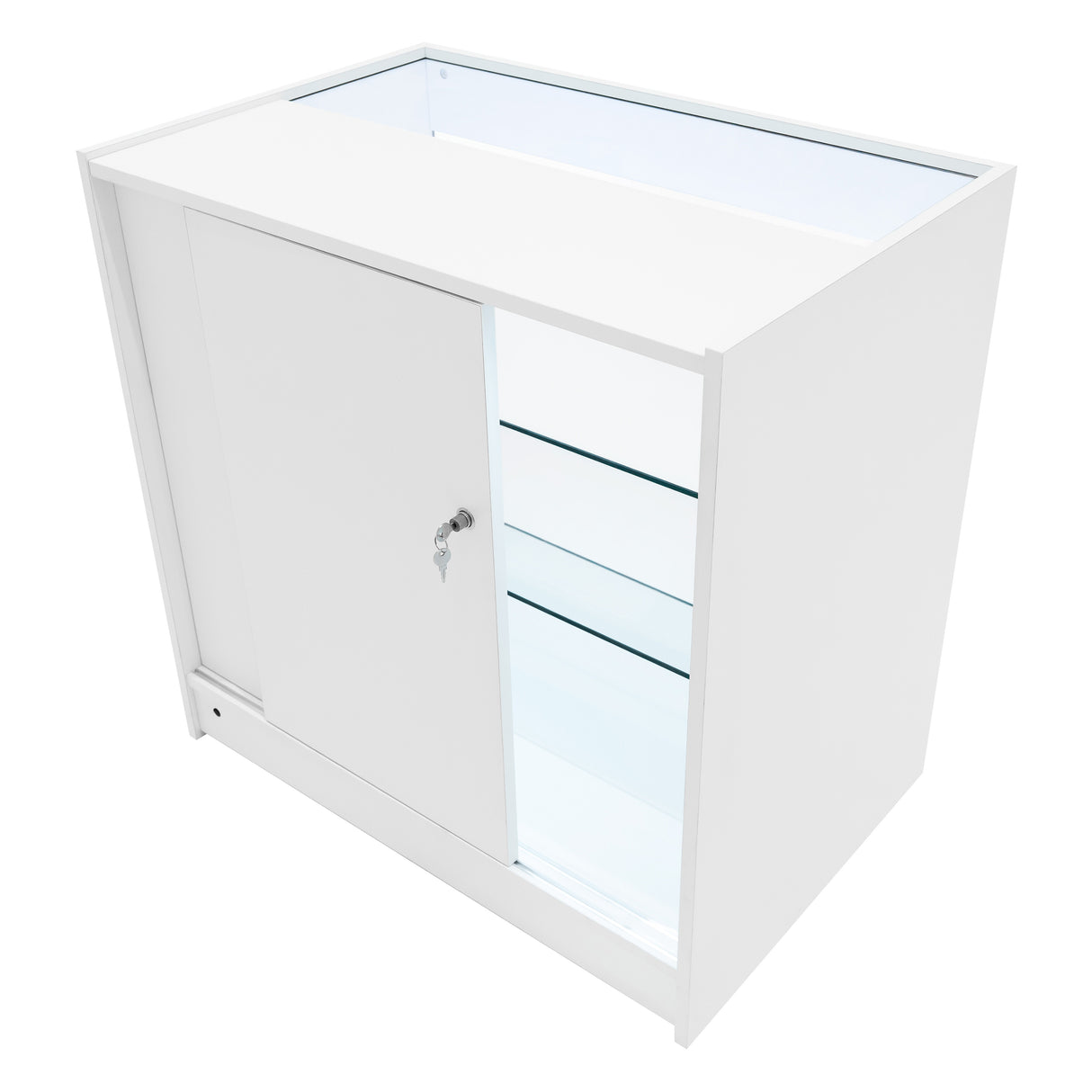 Aries LED Winkel Toonbank Set CM60, TB60 & 2 x K900 - Wit