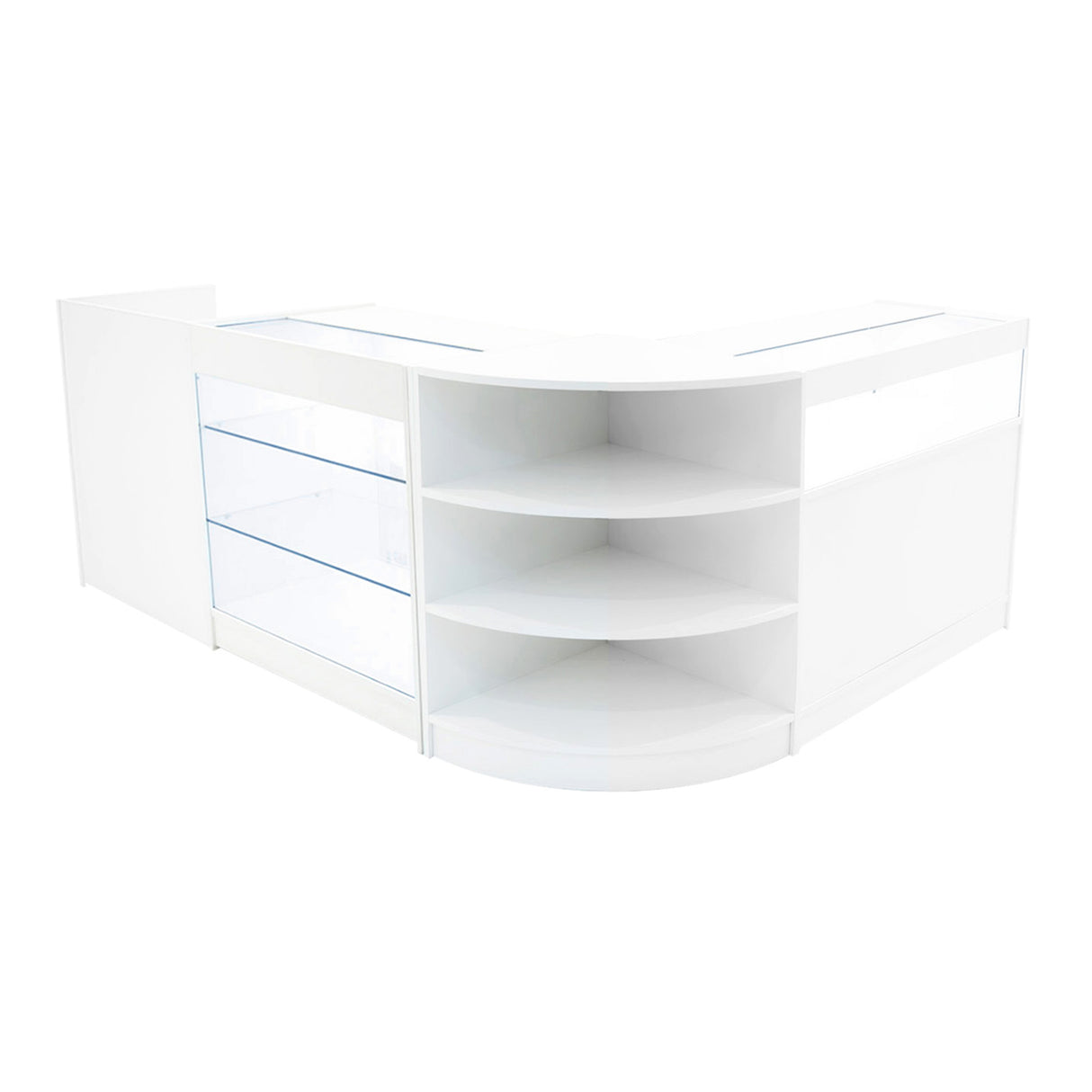 Hyperion LED Winkel Toonbank Set K900, B900, TB60 & LM60 - Wit