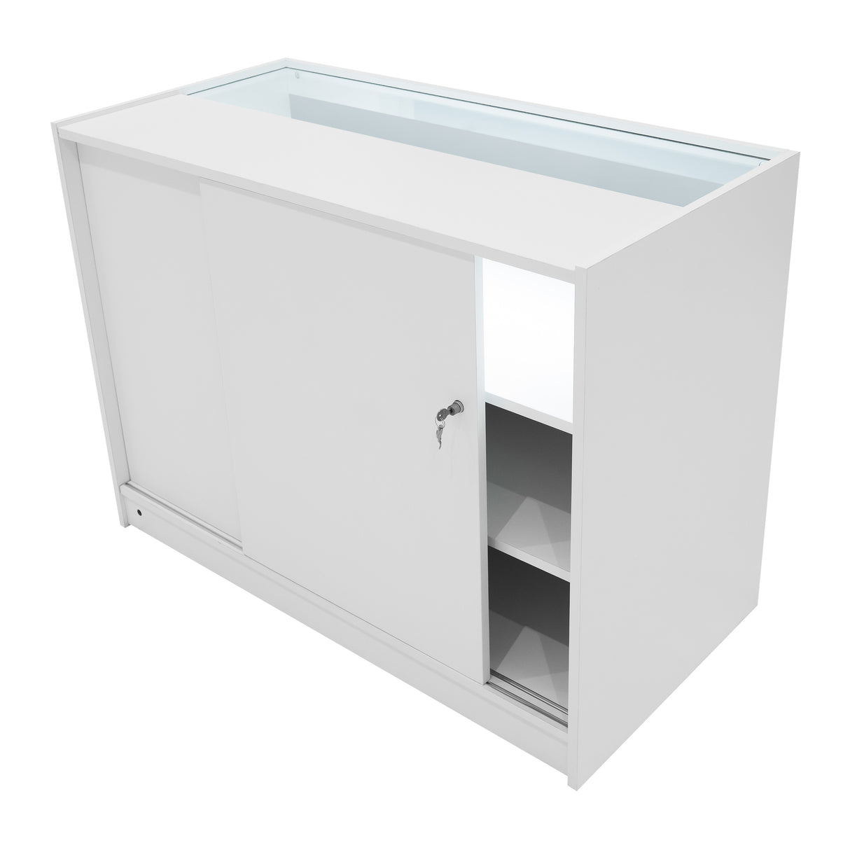 Adonis LED Winkel Toonbank Set B1200, C1200 & CM60 - Wit